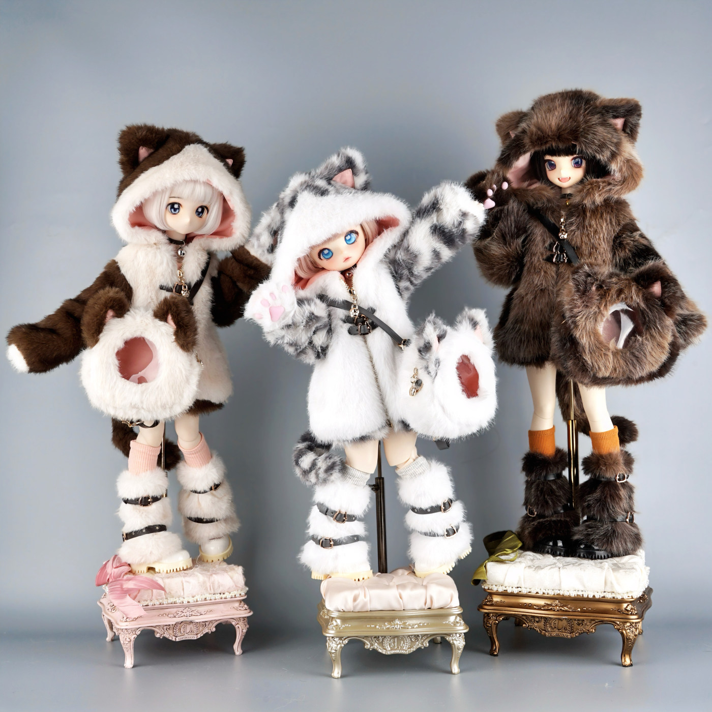 bjd 猫语 4分娃衣 mdd熊妹msd猫可可dfh兔豆豆ap等4分均可穿,模玩/动漫/周边/娃圈三坑/桌游,BJD娃衣,淘宝优惠券,粉丝福利购,淘宝优惠卷