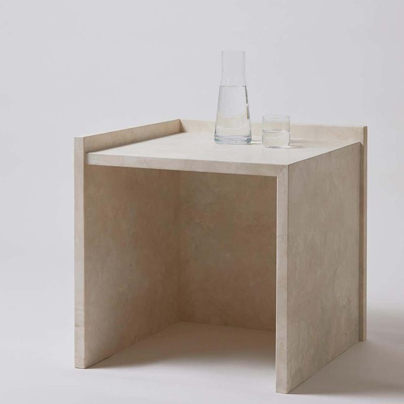 极简轻奢北欧洞石沙发边几简约客厅个性角几卧室床头边桌小茶几