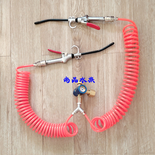 活鱼袋充氧气瓶水产水族观赏鱼鱼袋打包枪氧气钢瓶活鱼运输氧气管