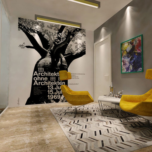 艺术空间798艺术产业园展示装修唱片文艺简约装修店铺设计