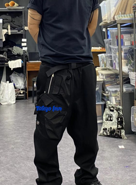 折扣现货 Undermycar HARDWARE联名机能拉链立体结构阔型工装裤