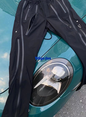 折扣现货 Undermycar PHAN 尼龙压胶机能结构拉链长裤铠甲裤2.0