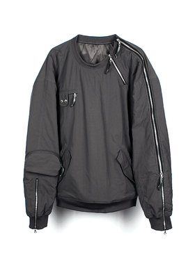 FAR ARCHIVE MILITARY 3D POCKET ZIPPER WAY PULLOVER