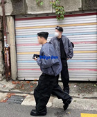 Undermycar vibe尼龙水洗染色破坏夹克棉服 bomber nonnod联名款