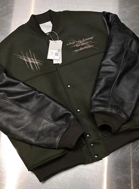 Undermycar 24SS OLDBOY OVERSIZED VARSITY JACKET