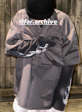 Far archive 23AW OVERSIZED WORK SHIRTS 重磅工装口袋衬衫vibe
