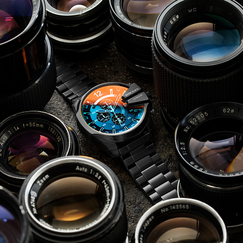 Diesel/µÏÈüÊÖ±íÄÐ Å·ÃÀ³±Á÷Æ«¹â´ó±íÅÌ·ÀË®ÇéÂÂʯӢÄбí DZ4318