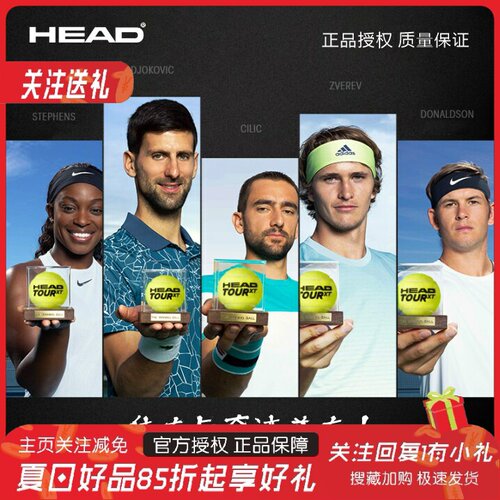 HEAD海德网球专业比赛球TOURXT
