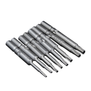 梅花内六角批头 十支装电批头 批嘴起子头T5T6T7T8T9T10T15T20T25