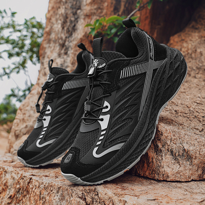 幻影熊秋冬新品爆款轻奢情侣网面软底舒适透气轻便防水户外运动鞋