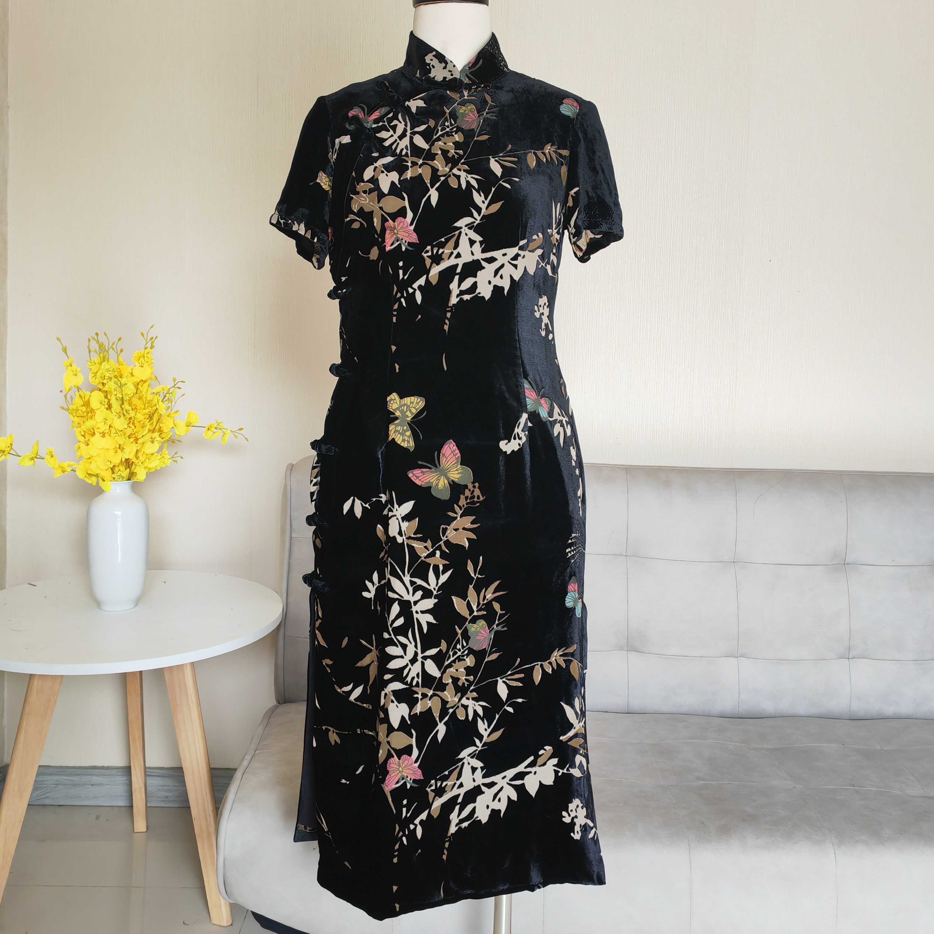 实体裁缝店量身定制旗袍裙