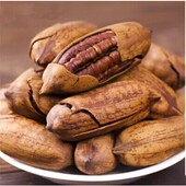 爆壳大颗粒碧根果250g手剥长寿果山核桃特产坚果零食年货新货