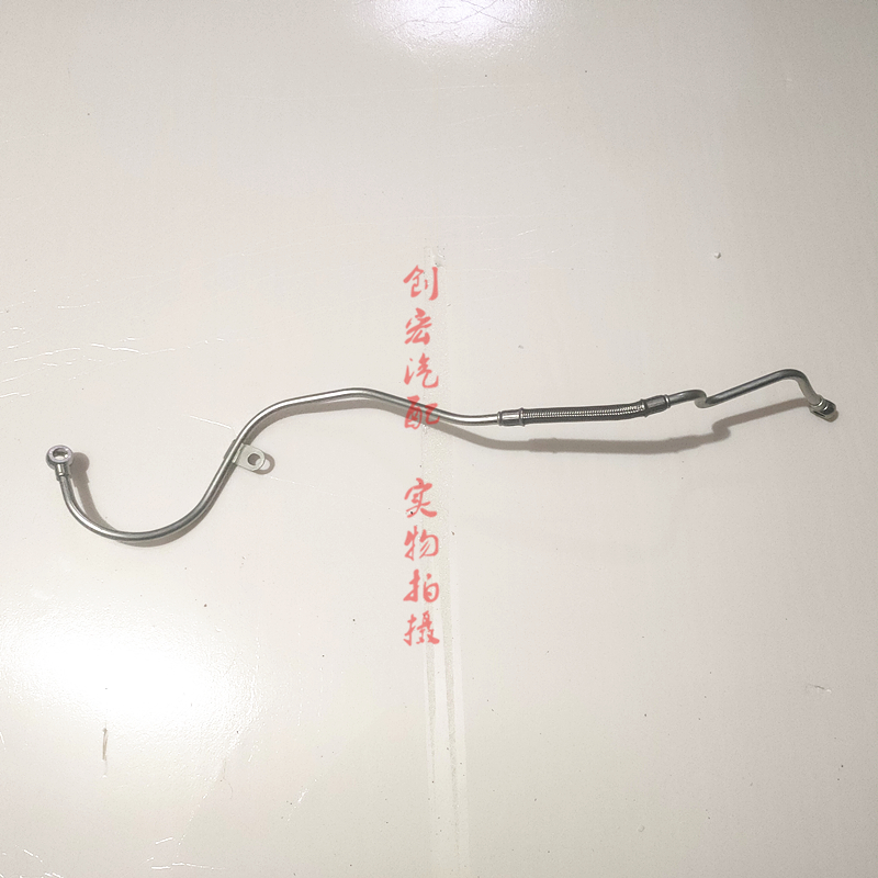 适用于猎豹Q6 2.0T三菱4G63S4T发动机涡轮增压器进油管铁油管