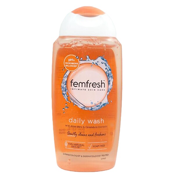 效29年1月英国FEMFRESH芳芯女性私处专用日常护理清洗液 250ML