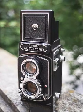 美能达AUTOCORD中画幅胶片相机机械 MINOLTA双反75/3.5 MXV小字版