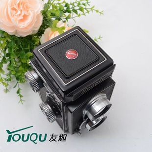 3.5 古董相机 F3.5 双反 80MM 120胶卷机器 BEAUTY