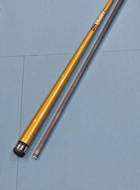 正品美洲豹bkrush台球杆金色光把冲杆大头开球杆碳纤维黑科技前节