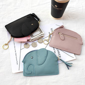 短款 真皮零钱包女2020新款 时尚 超薄小钱包简约牛皮拉链迷你硬币包