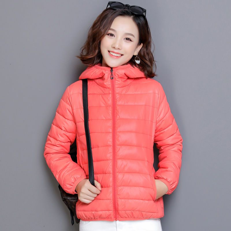 棉服女2026新款韩版轻薄袄面包服短款百搭修身加厚棉衣冬季外套女