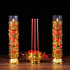 LED Plug in Candle lamp make offerings to Buddha swing Wicks relief Shuanglong marry relief Dragon Phoenix make offerings to Buddha candle