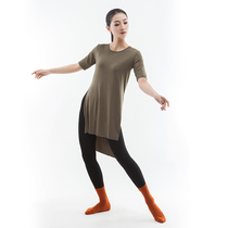 2018 modal relaxed dance suit long modern dancer personality spring and summer training suit Yoga suit classic