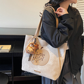 艾米兔女包2026新款 日常通勤双肩包休闲百搭洋气大容量单肩托特包