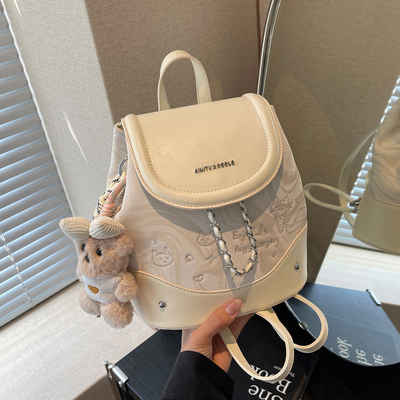 艾米兔女包2025新款潮流时尚链条设计百搭日常休闲手提斜挎双肩包