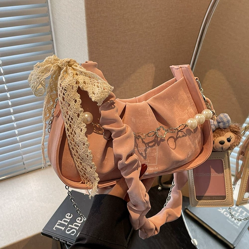 艾米兔 Трендовая универсальная модная сумка на одно плечо, в западном стиле