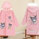 卡通可爱风儿童雨衣雨披连帽反光加大tpv材质小学生雨具
