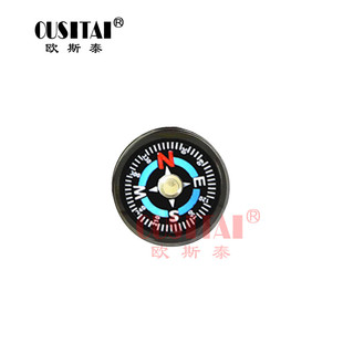 欧斯泰直径20MM专业高精度微型中文英文指南针指北针  满3个包邮