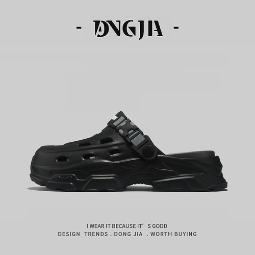 夏季外穿透气踩屎感两穿运动凉鞋