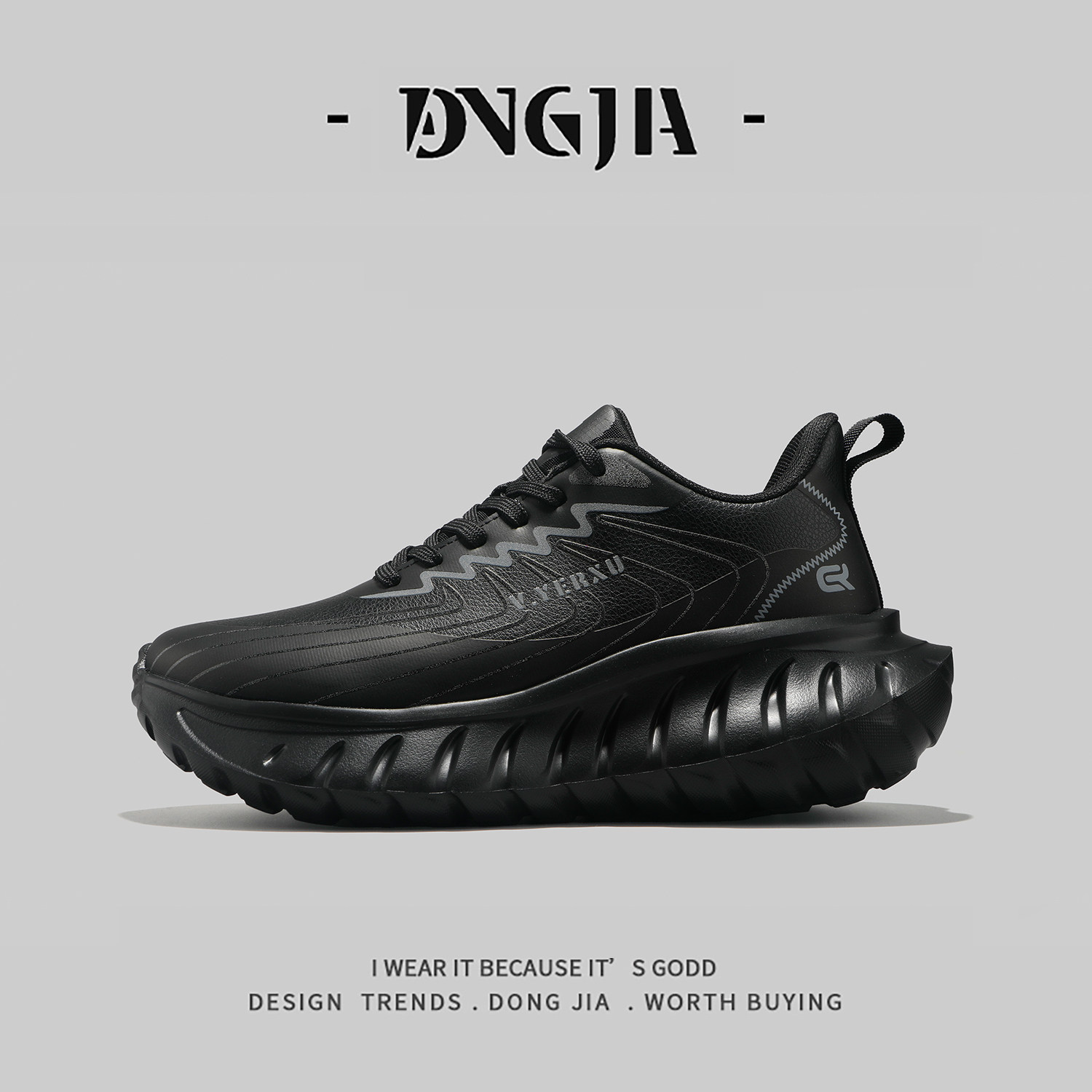 外贸欧美单男鞋2026新款韩版潮流轻质厚底老爹鞋皮面运动休闲鞋女,流行男鞋,老爹鞋,淘宝优惠券,粉丝福利购,淘宝优惠卷