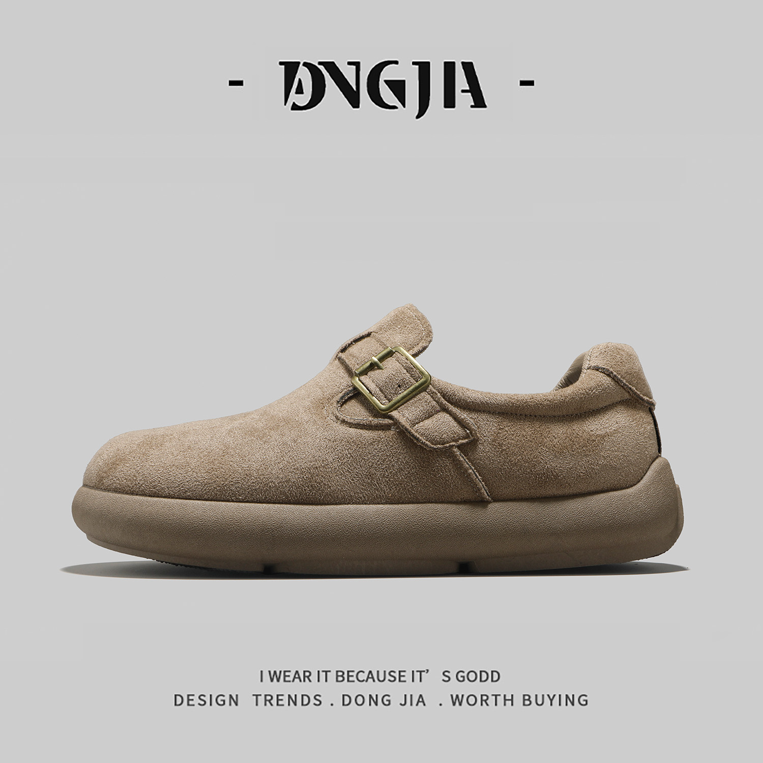 外贸日本单一脚蹬勃肯鞋男款春季新款轻便软底日常休闲通勤平底鞋,流行男鞋,软木鞋/勃肯鞋,淘宝优惠券,粉丝福利购,淘宝优惠卷