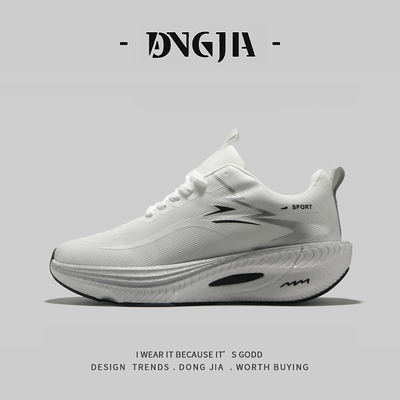 青少年百搭爆米花软底减震运动鞋