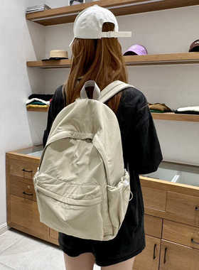小众双肩包大容量背包女大学生书包高中生休闲轻便短途旅行背包