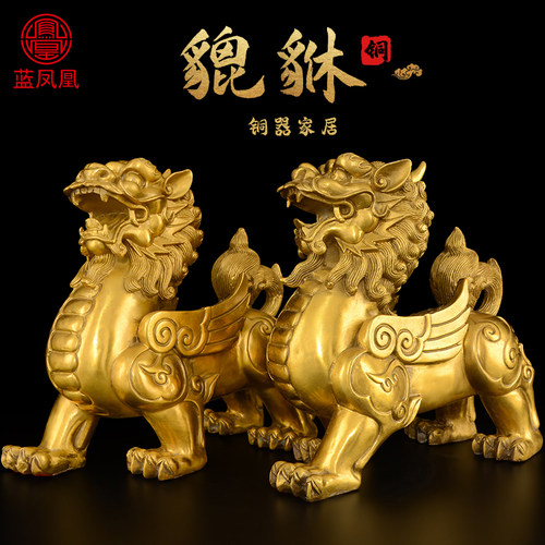 原创 新款铜貔貅 天禄貔貅