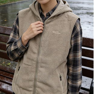 摇粒绒连帽马甲内搭户外26012102