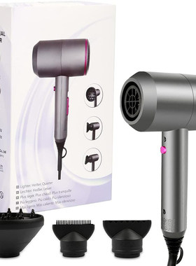 Hair Dryer Professional Ionic Hairdryer with 3 Heat Setting