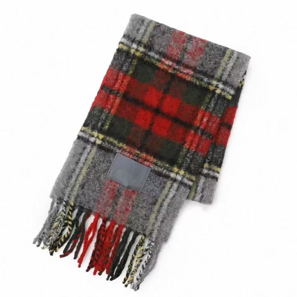 【YLANGENE】格子围巾9926QDMZ