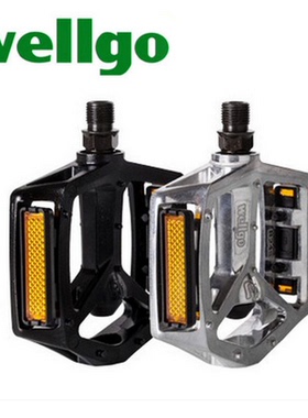 wellgo维格脚踏B249自行车山地车脚踏双DU轴承培林单车脚踏