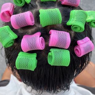 美发好工具蛇皮袋莱斯利工具束状卷发纹理冷烫烫发百变颅增高蓬