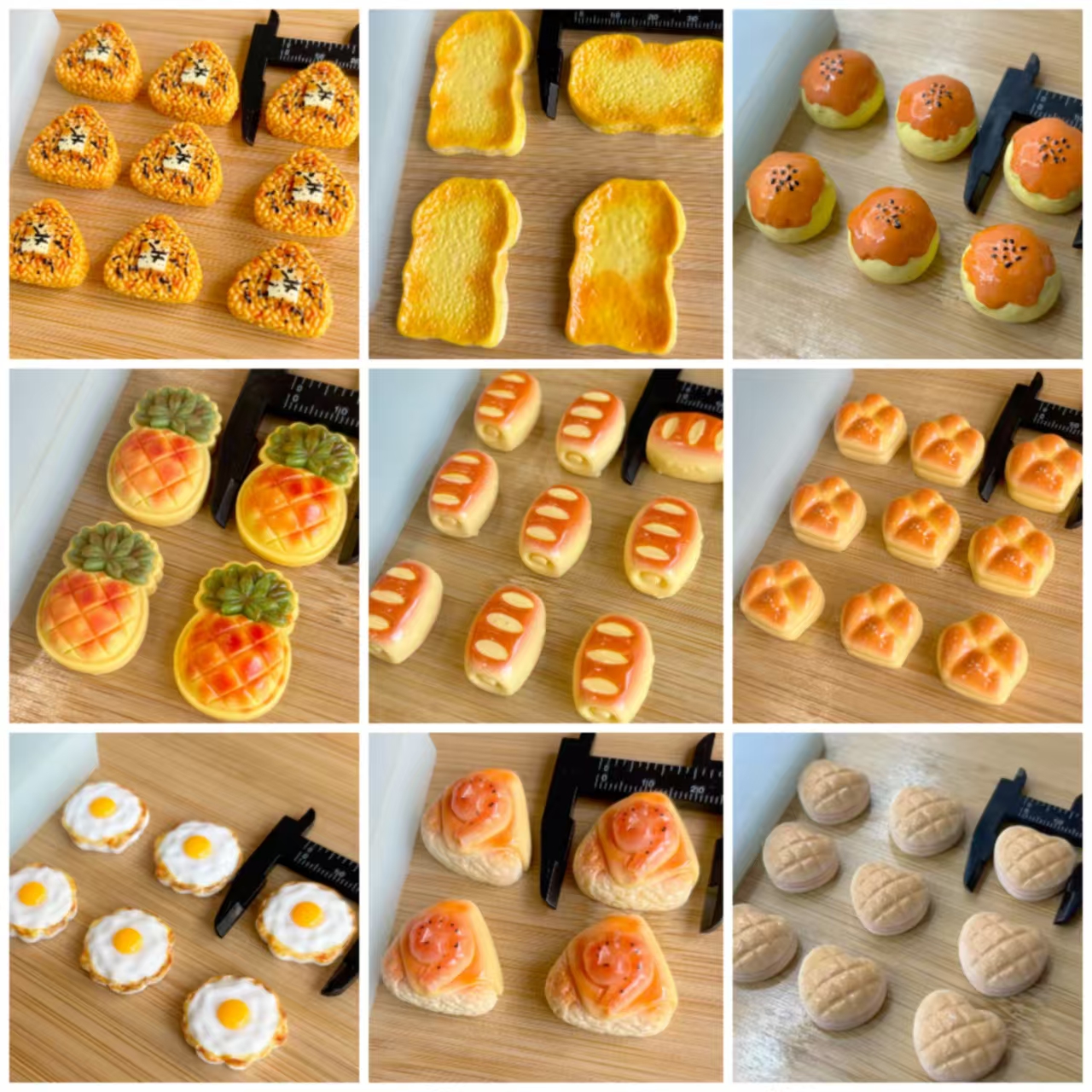 烘焙食品系列mini迷你滴胶食品级耐高温diy手工硅胶模具通用