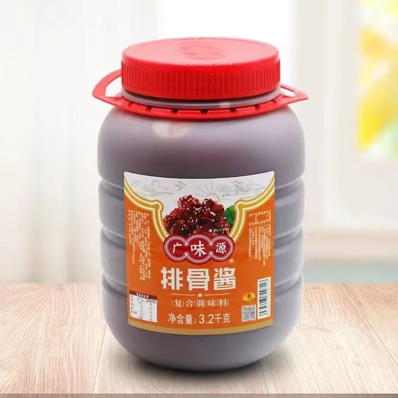 广味源排骨酱3.2kg复合调味料腌料烧烤炒菜肉类腌制酱火锅调味品
