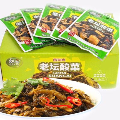 熟客酱菜小菜开袋即食老坛酸菜