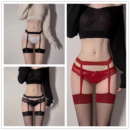 蕾花边一体吊带装扮性感花边