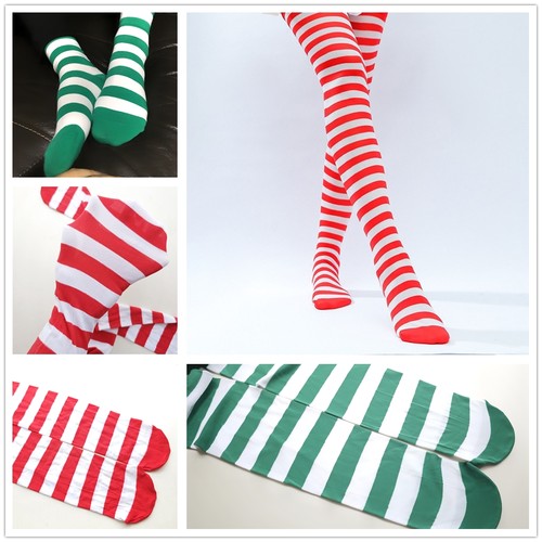 横条纹丝袜加长cosplay万圣节