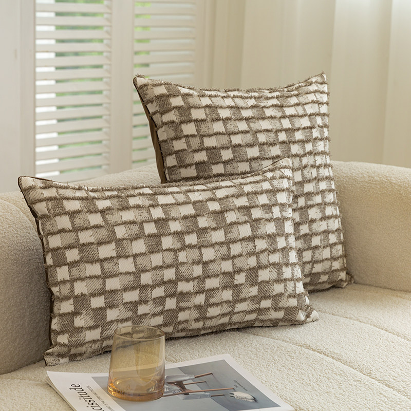 依兮2026新款沙发抱枕轻奢高级感不含芯靠枕套法式中古风抱枕靠枕