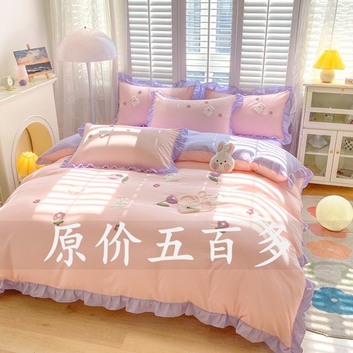 特价款纯棉四件套裸睡全棉亲肤