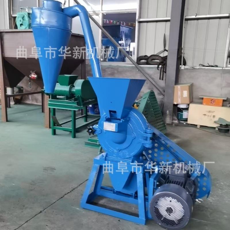 大型齿盘粉碎机玉米大米豆粕磨粉机中药材化工原料石膏打粉机
