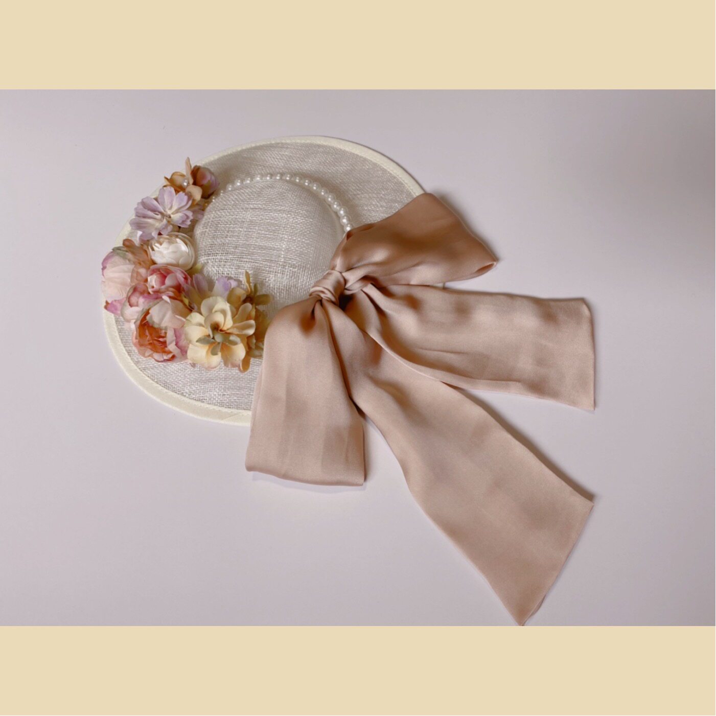 【完售展示】—茉心—原创lolita洛丽塔cla优雅系麻纱圆顶礼帽